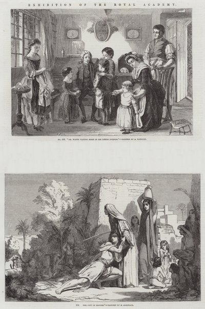 Exhibition of the Royal Academy by Alfred Rankley